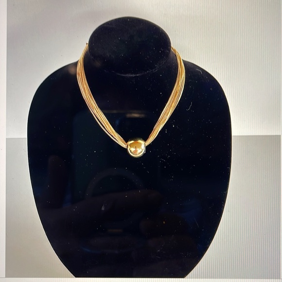 Gold choker, Wedding necklace - Picture 7 of 7